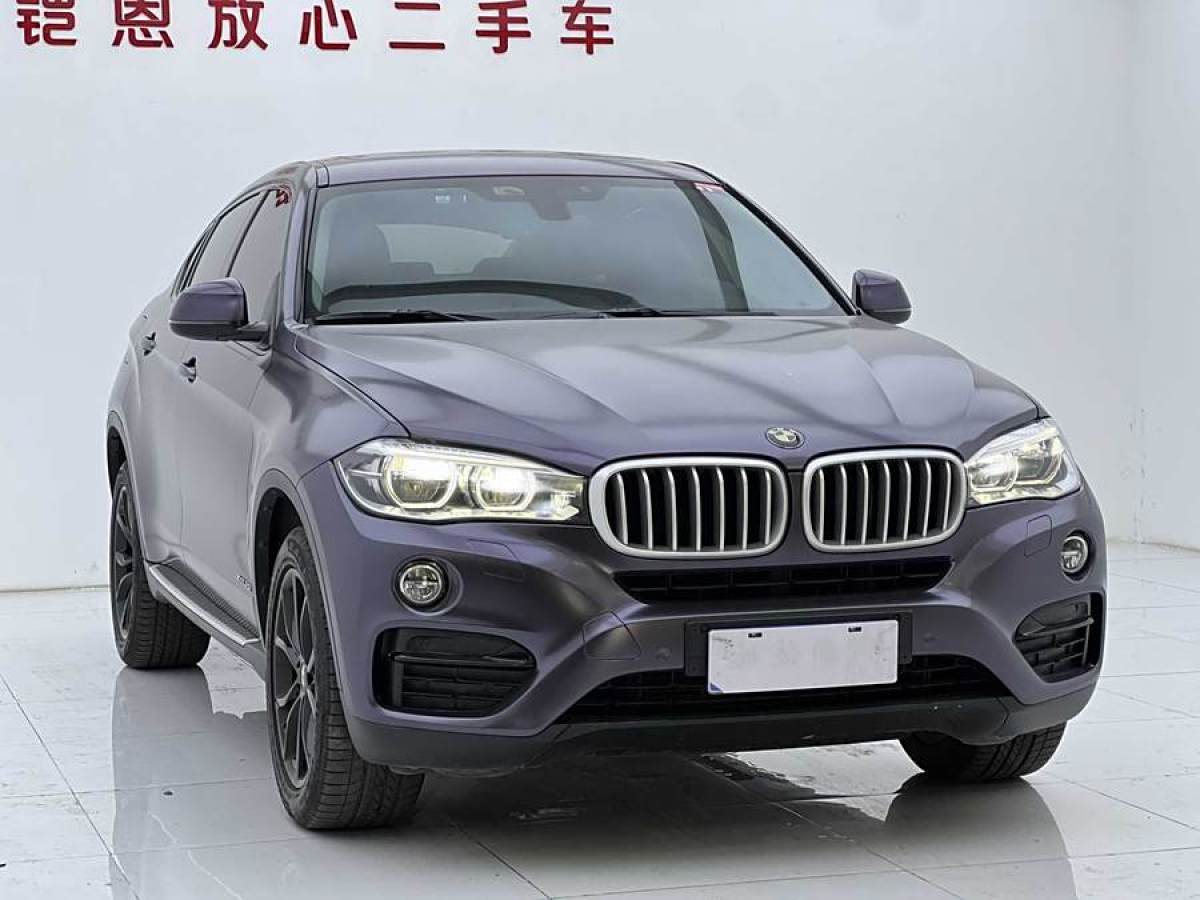 2018年10月寶馬 寶馬X6  2017款 xDrive35i 領(lǐng)先型