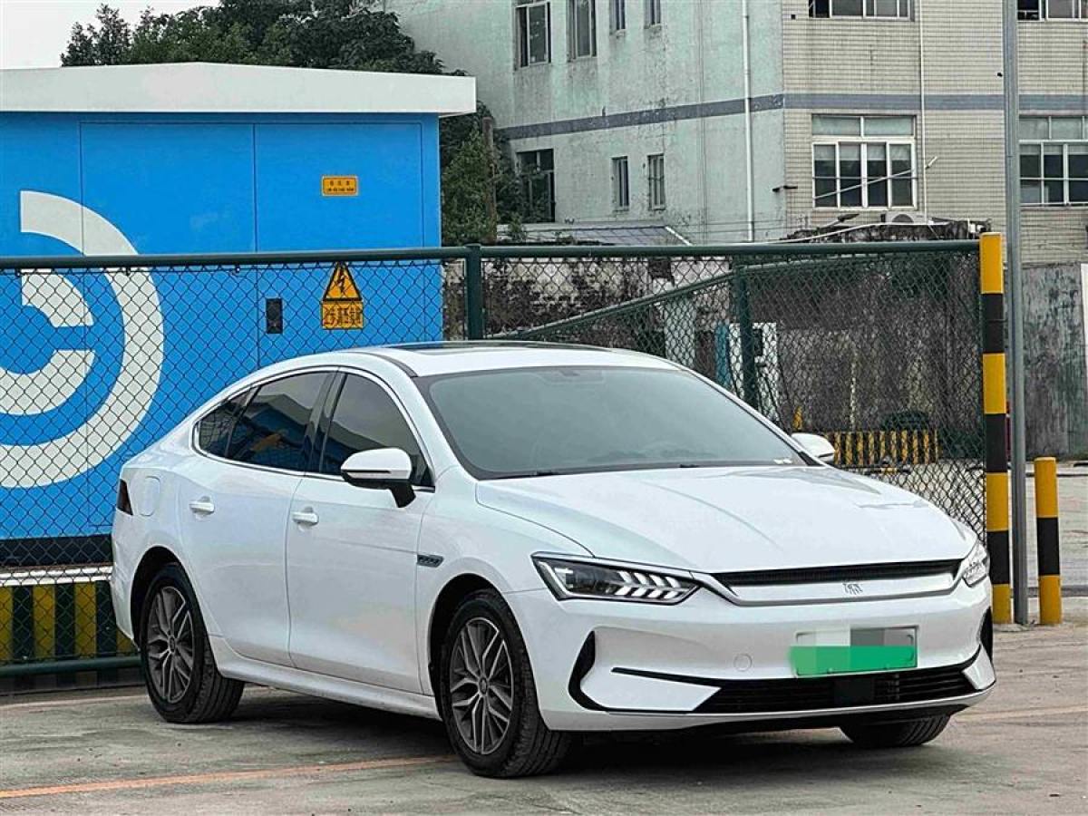 2021年5月比亞迪 秦PLUS  2021款 EV 500KM 尊貴型