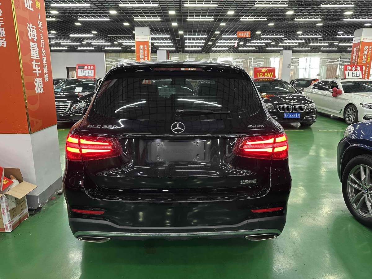 2017年9月奔馳 奔馳GLC  2017款 GLC 260 4MATIC 豪華型