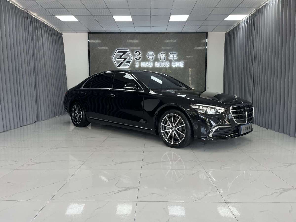 奔馳 奔馳S級  2021款 S 400 L 商務(wù)型圖片