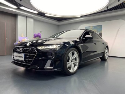 2023年10月 奧迪 奧迪A7L 45TFSI quattro S-line 見遠(yuǎn)型 流晶套裝圖片