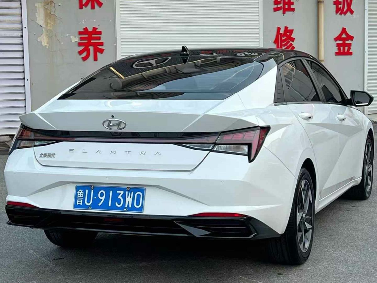 2021年1月現(xiàn)代 伊蘭特  2021款 1.5L GLX精英版