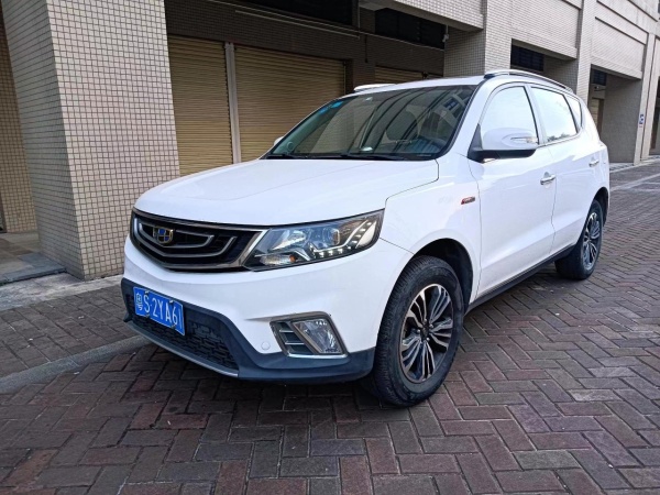 吉利 远景SUV  2016款 1.3T CVT舒适型