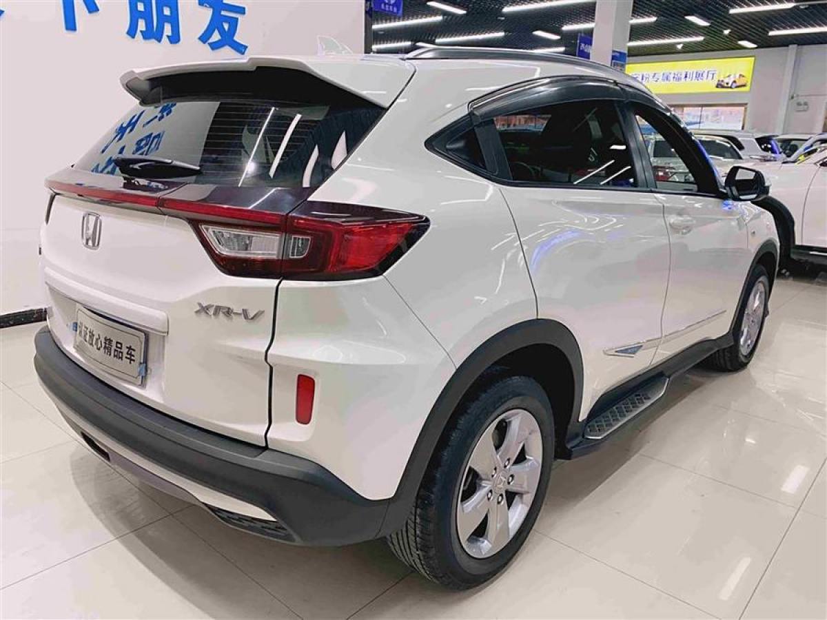 2019年9月本田 XR-V  2019款 1.5L CVT舒適版 國VI