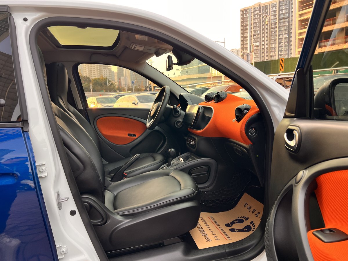 smart forfour  2016款 1.0L 52千瓦激情版圖片