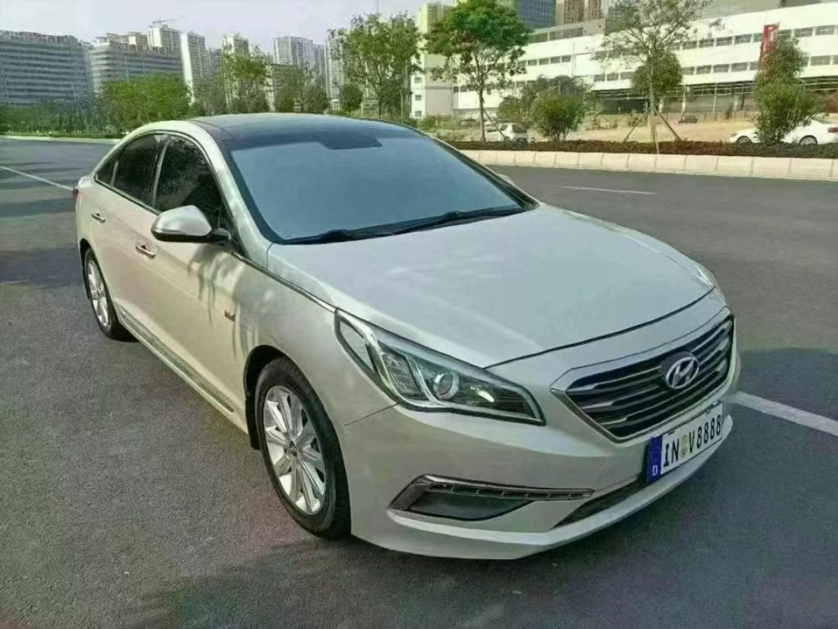 現(xiàn)代 索納塔  2015款 1.6T DLX尊貴型圖片