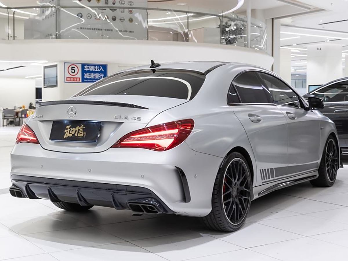 奔馳 奔馳CLA級(jí)AMG  2017款 改款 AMG CLA 45 4MATIC圖片