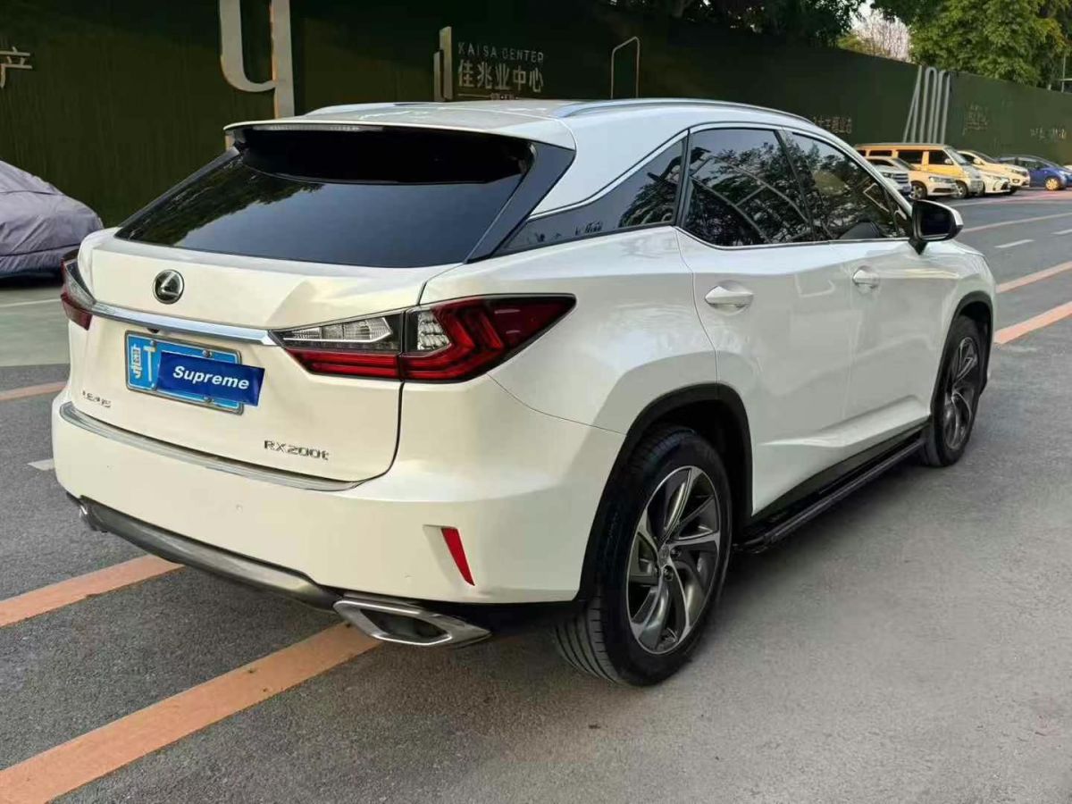 雷克薩斯 RX  2017款 RX200t 2.0T 四驅(qū)典雅版圖片