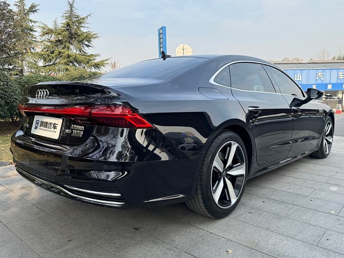 奧迪 奧迪A7L  2024款 45TFSI S-line 筑夢型 流晶套裝圖片