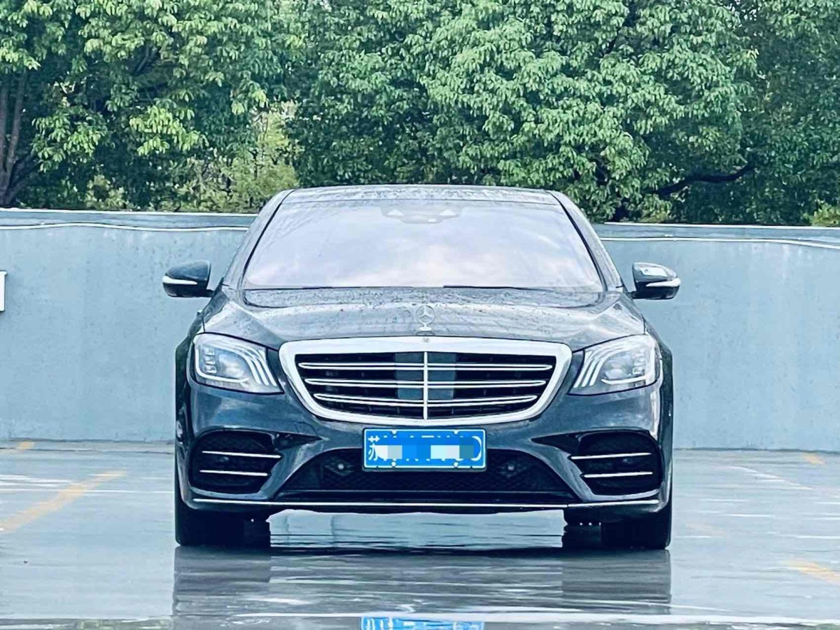 奔馳 奔馳S級  2019款 S 450 L 4MATIC 臻藏版圖片