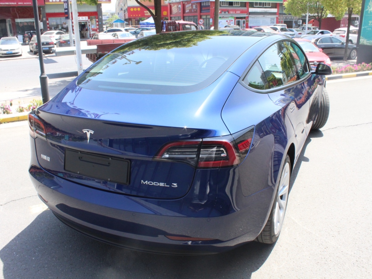 圖片【金華】2022年3月 特斯拉 model 3 2019款 長續航後驅版 藍色