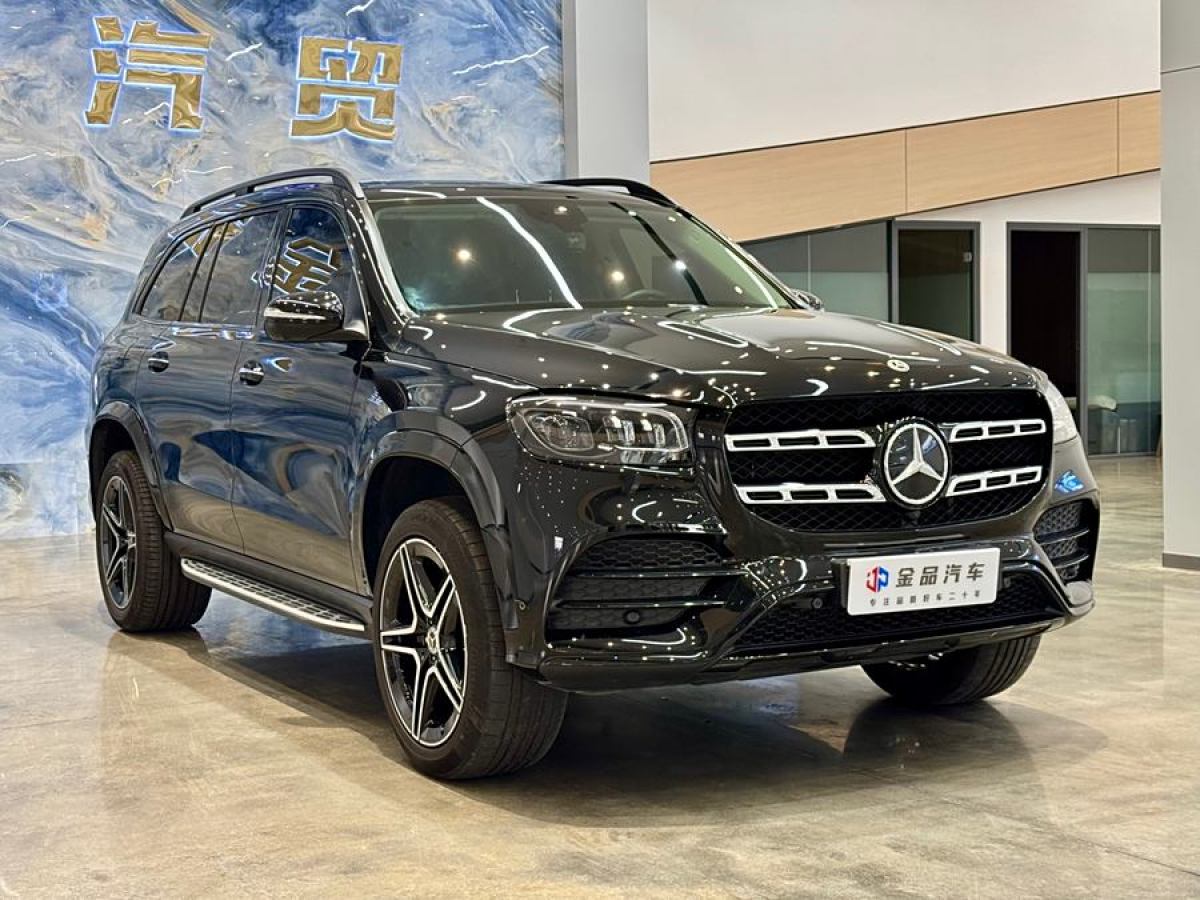 奔馳 奔馳GLS  2022款 改款 GLS 450 4MATIC 時(shí)尚型圖片