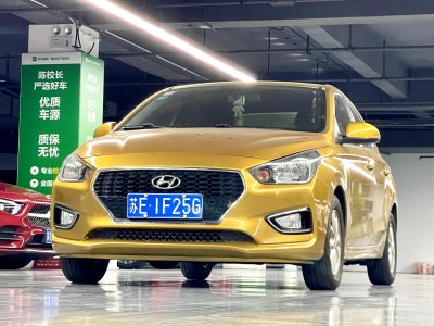 2017年12月 现代 瑞纳 1.4L 自动跃享版 国VI图片