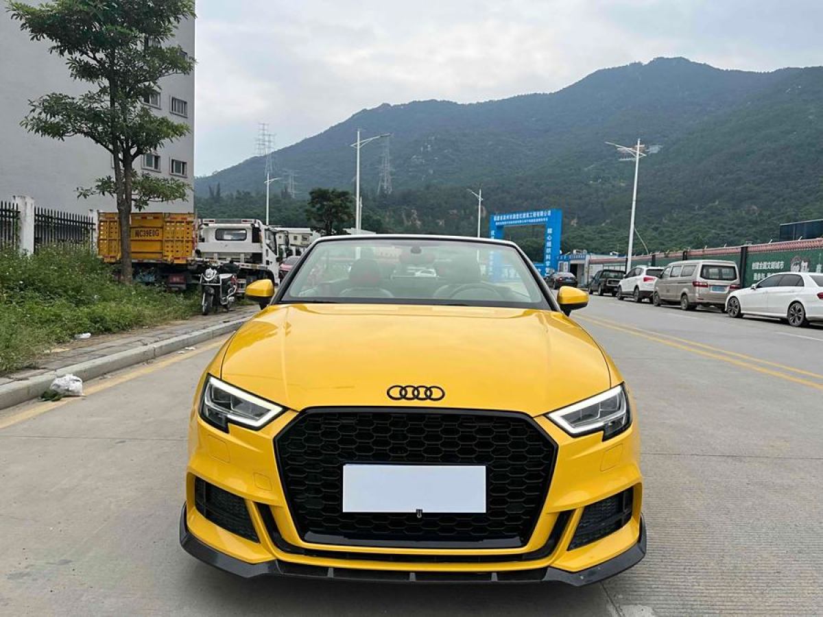 2018年6月奧迪 奧迪A3  2017款 Cabriolet 40 TFSI