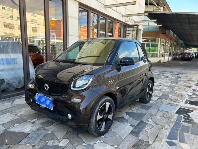 2018年3月 smart fortwo 1.0L 52千瓦巧克力特別版圖片