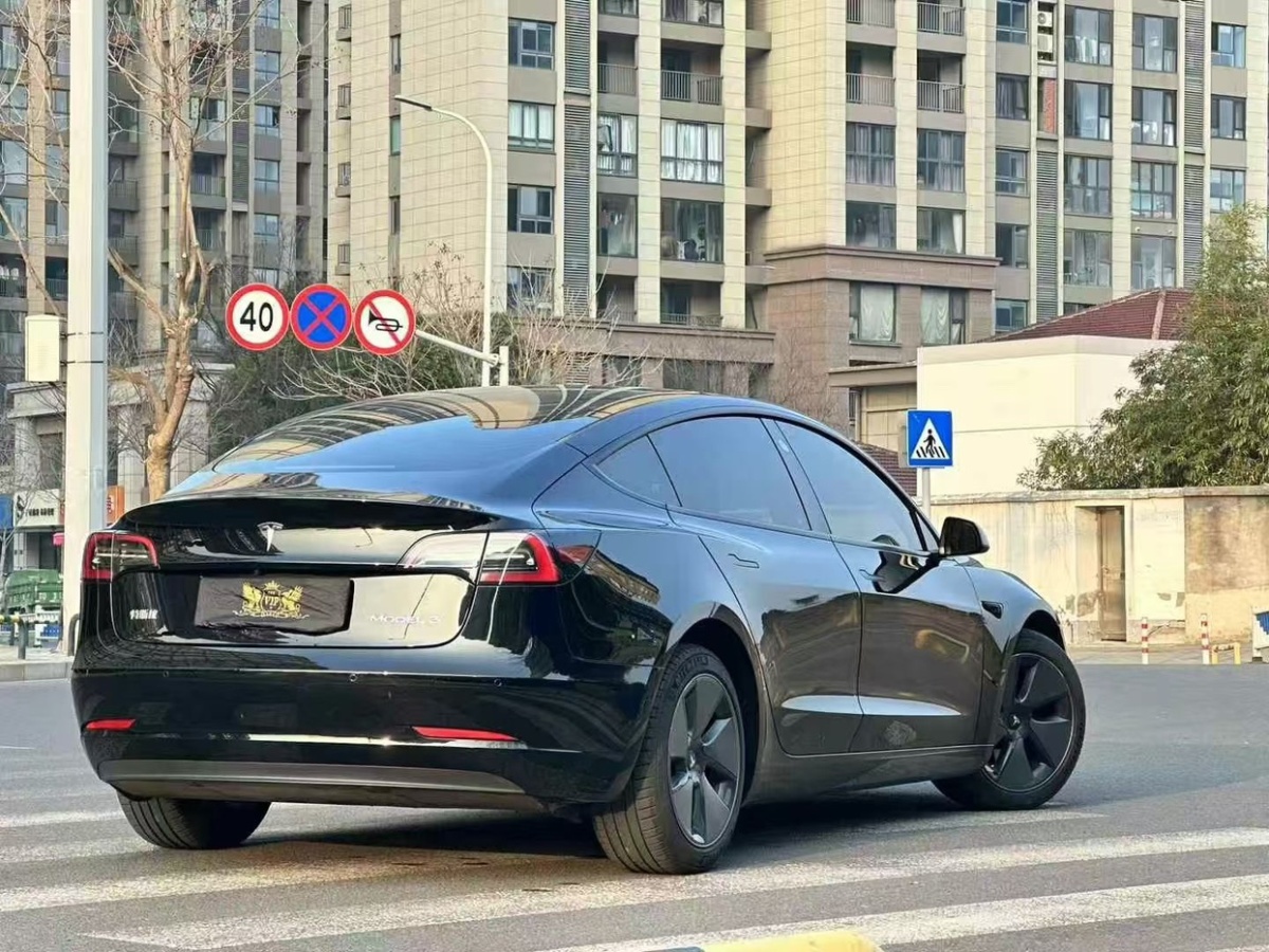 特斯拉 Model 3  2021款 改款 標(biāo)準(zhǔn)續(xù)航后驅(qū)升級版圖片