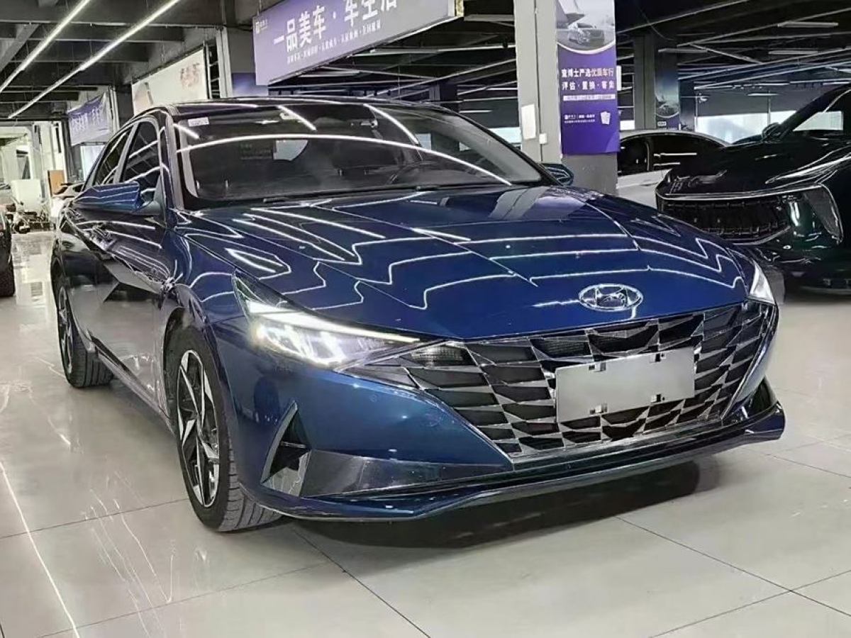 現(xiàn)代 伊蘭特  2021款 1.5L LUX尊貴版圖片