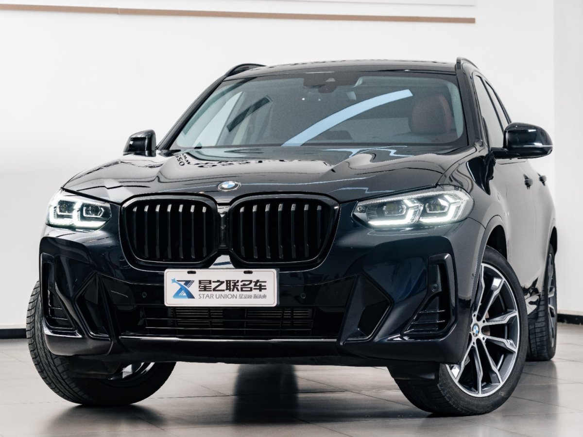 寶馬 寶馬X3  2023款 改款 xDrive30i 領(lǐng)先型 M曜夜套裝圖片