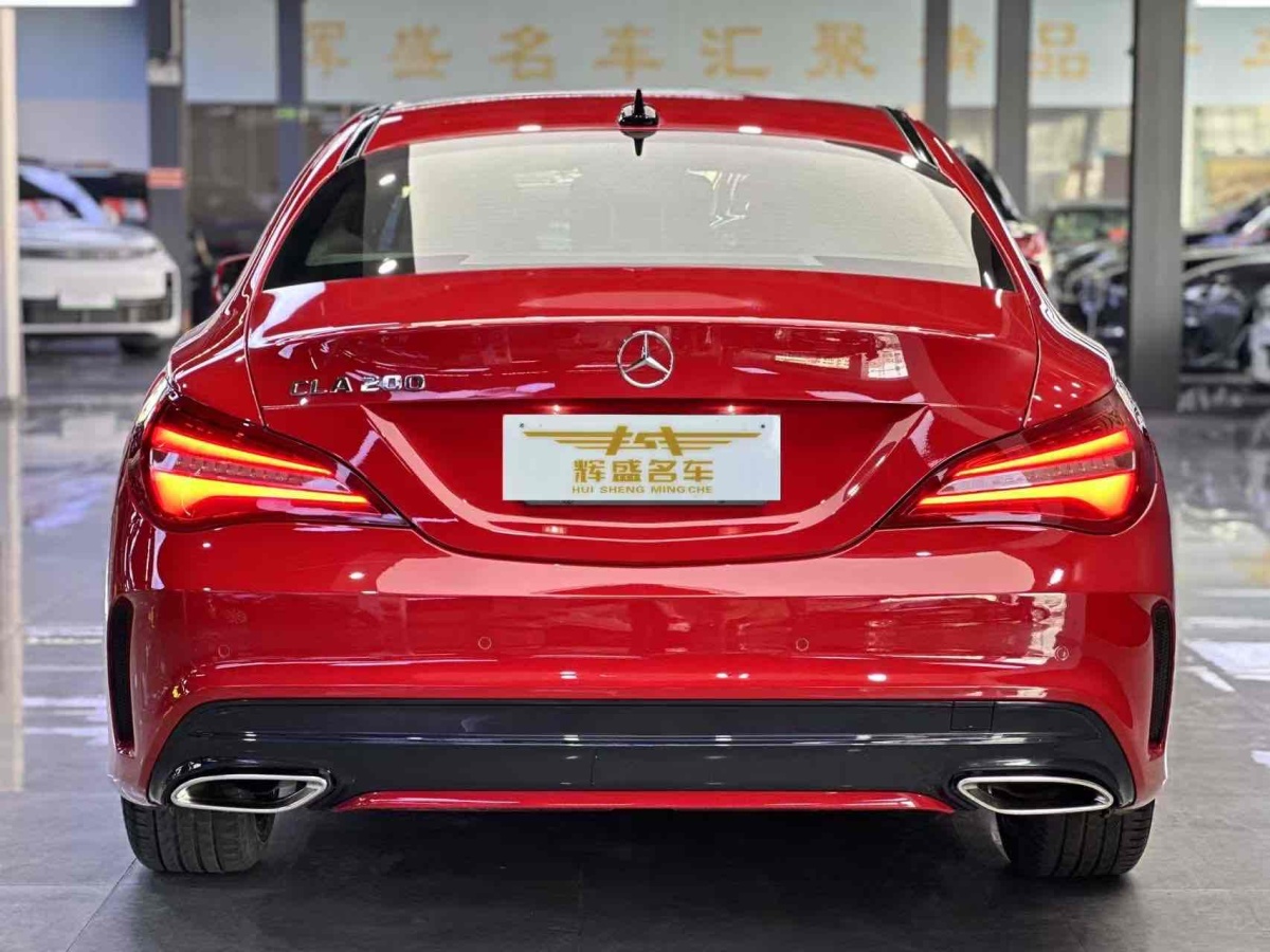 2017年7月奔馳 奔馳CLA級  2018款 CLA 200 時尚型