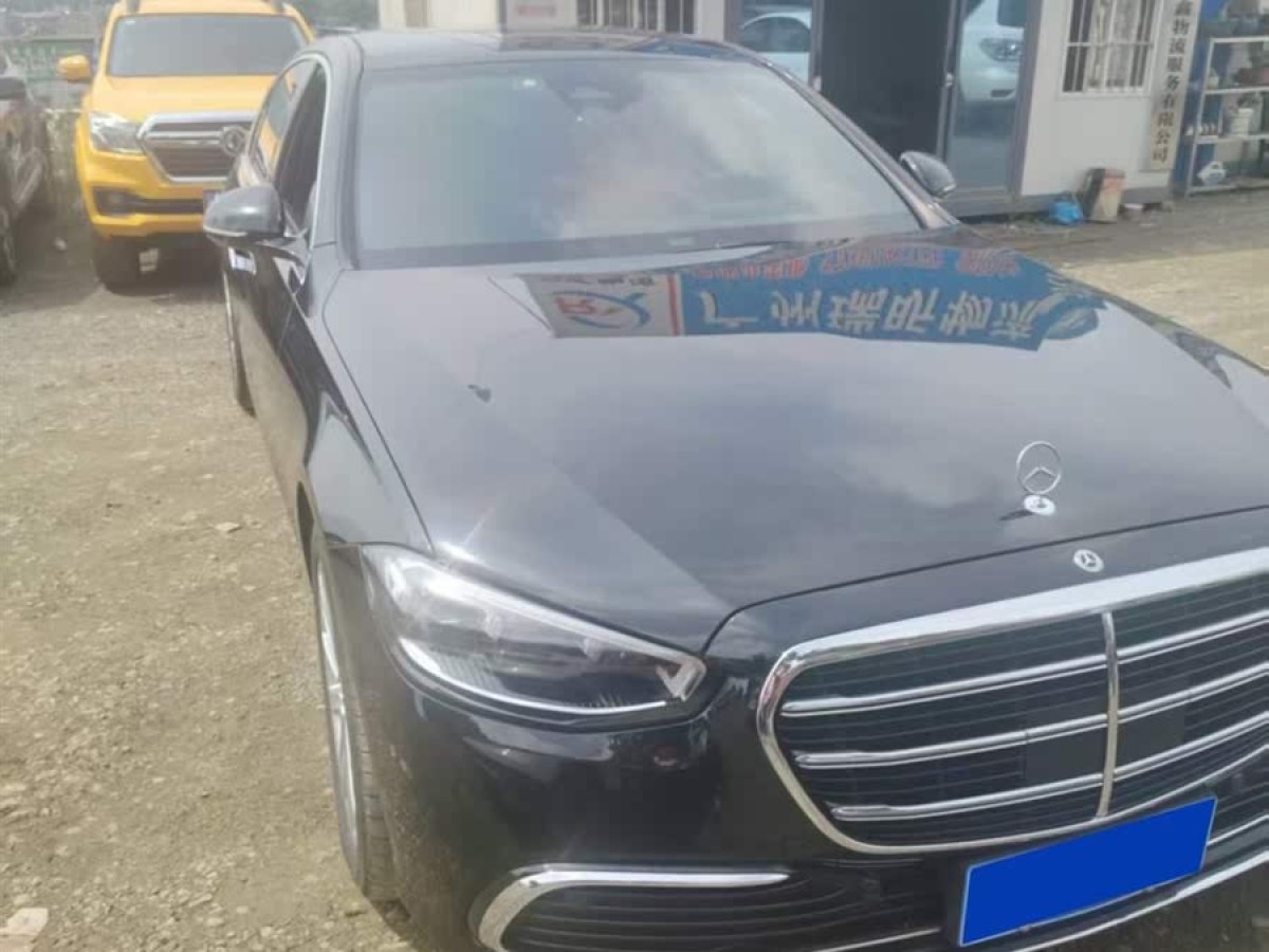 奔馳 奔馳S級  2022款 改款 S 400 L 商務(wù)型圖片