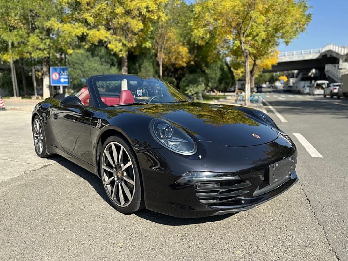 2012年10月保時(shí)捷 911  2012款 Carrera Cabriolet 3.4L