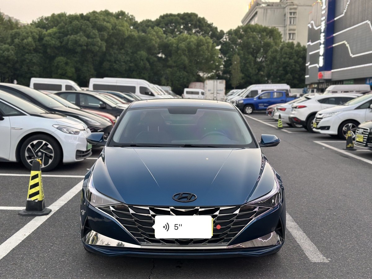 2021年2月現代 伊蘭特  2021款 1.5L GLX精英版