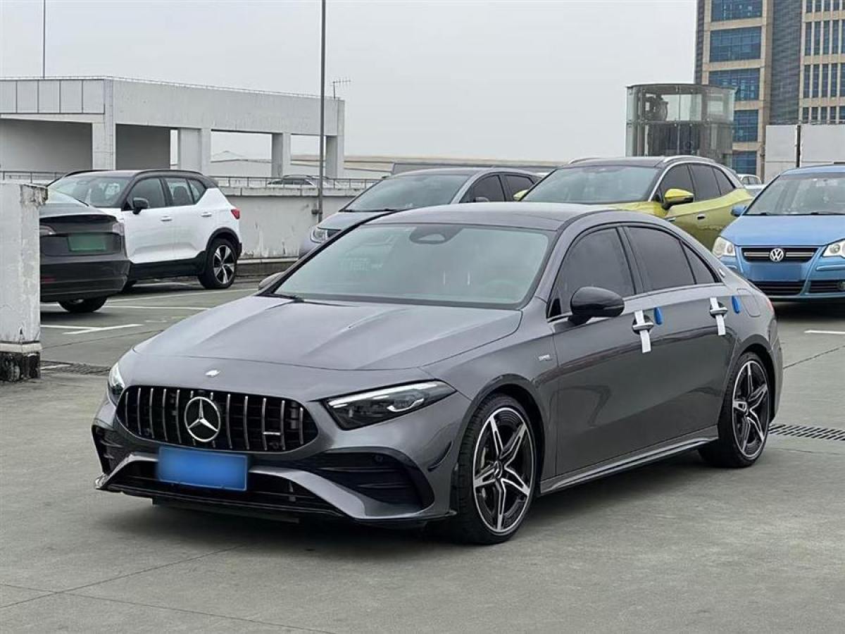 奔馳 奔馳A級AMG  2024款 改款 AMG A 35 4MATIC圖片