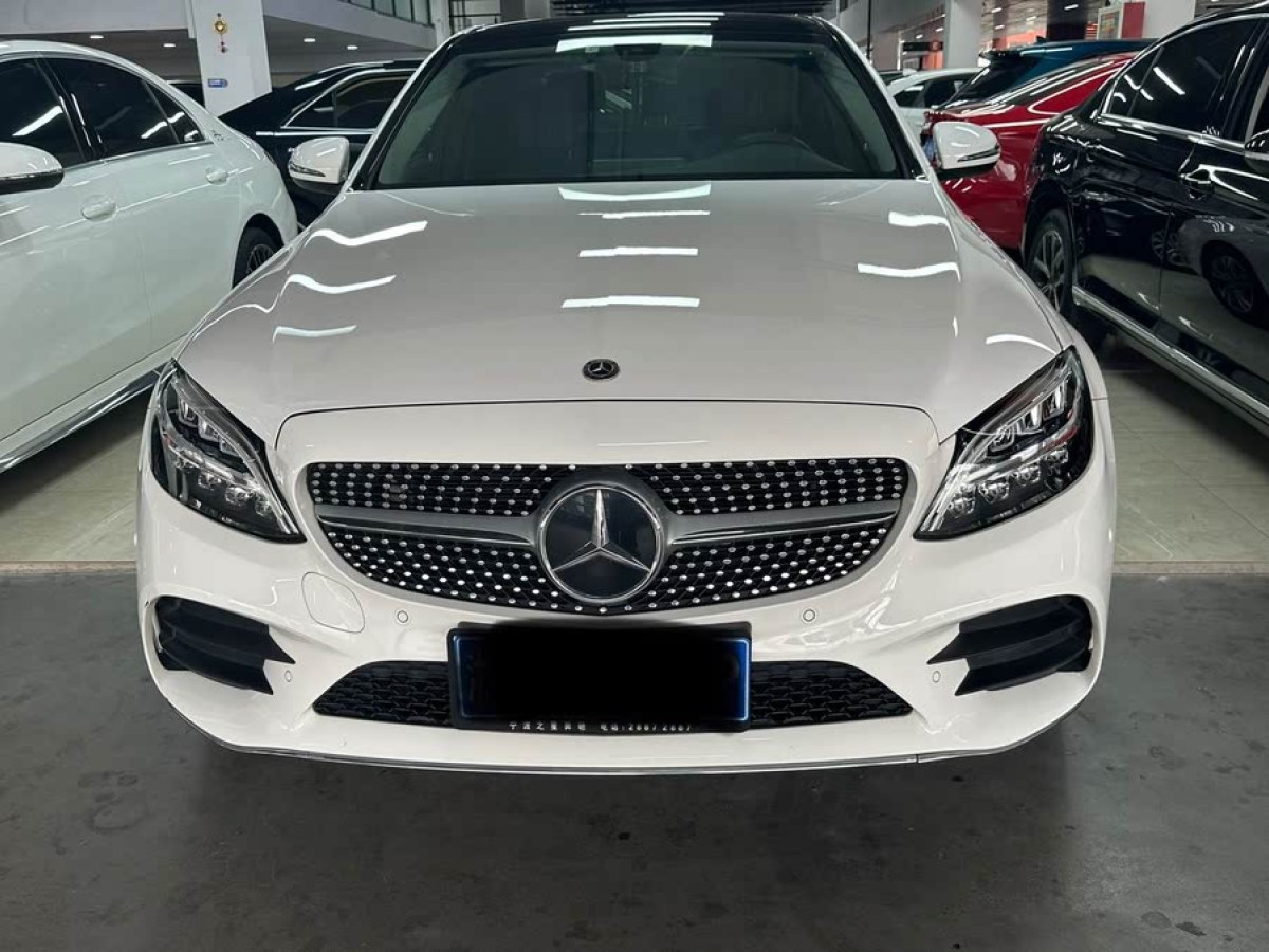 奔馳 奔馳C級  2020款 改款 C 200 L 時尚型圖片