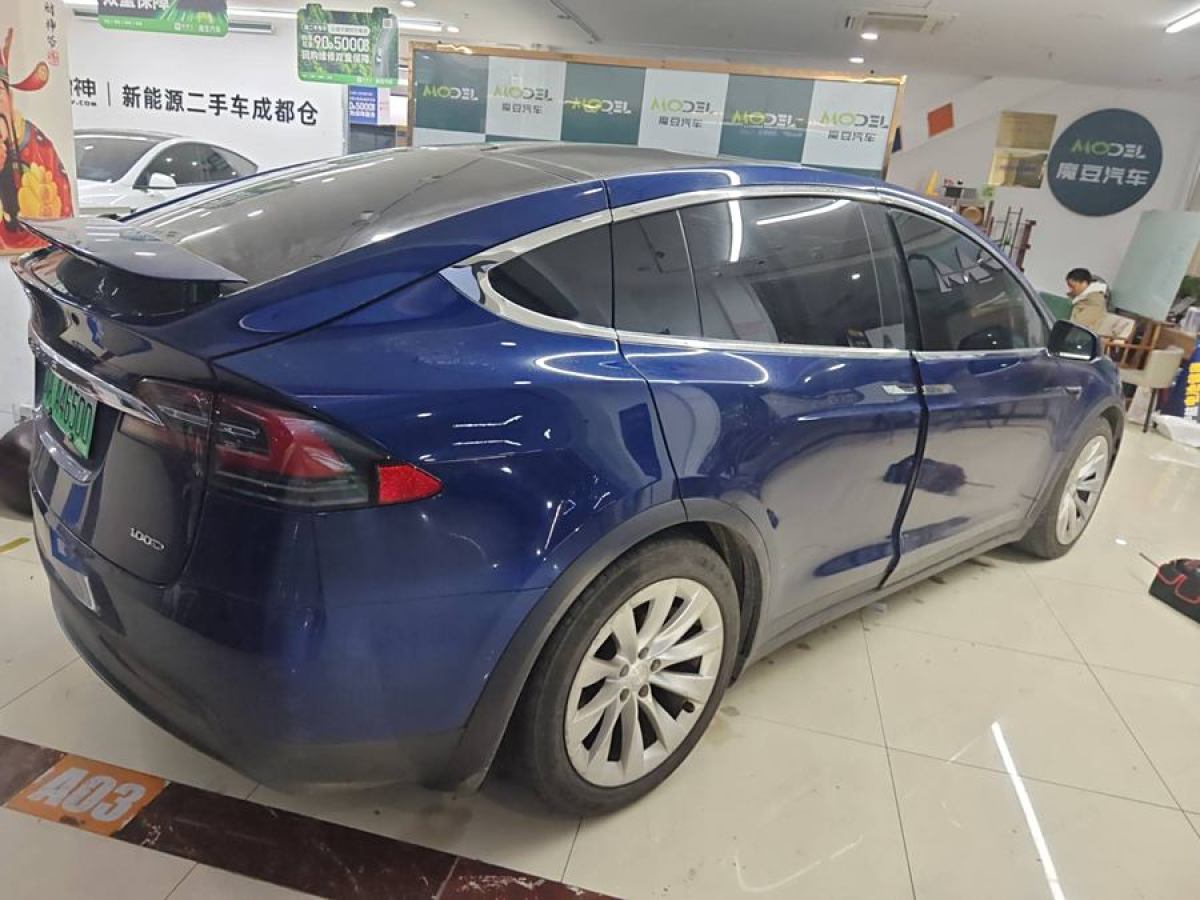 特斯拉 Model X  2017款 Model X 100D 長續(xù)航版圖片