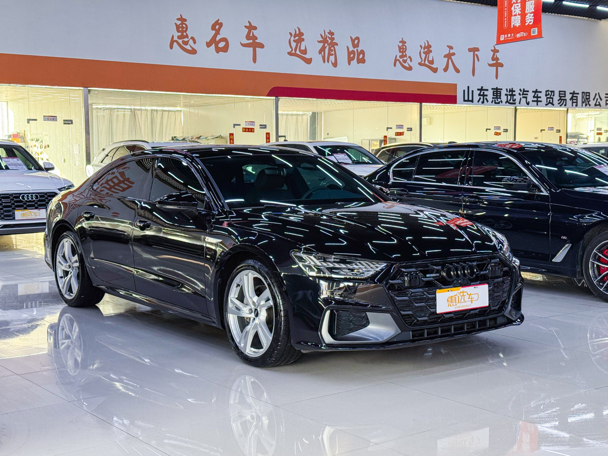 奧迪 奧迪A7L  2022款 45 TFSI quattro S-line 圣騎士圖片