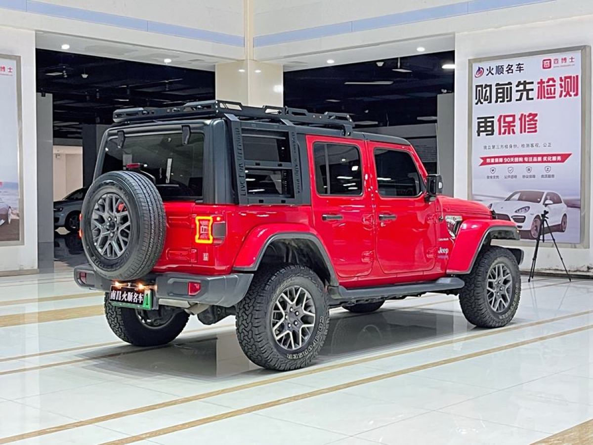 Jeep 牧馬人新能源  2022款 四門 2.0T 4xe 撒哈拉 螢光黃限量版圖片