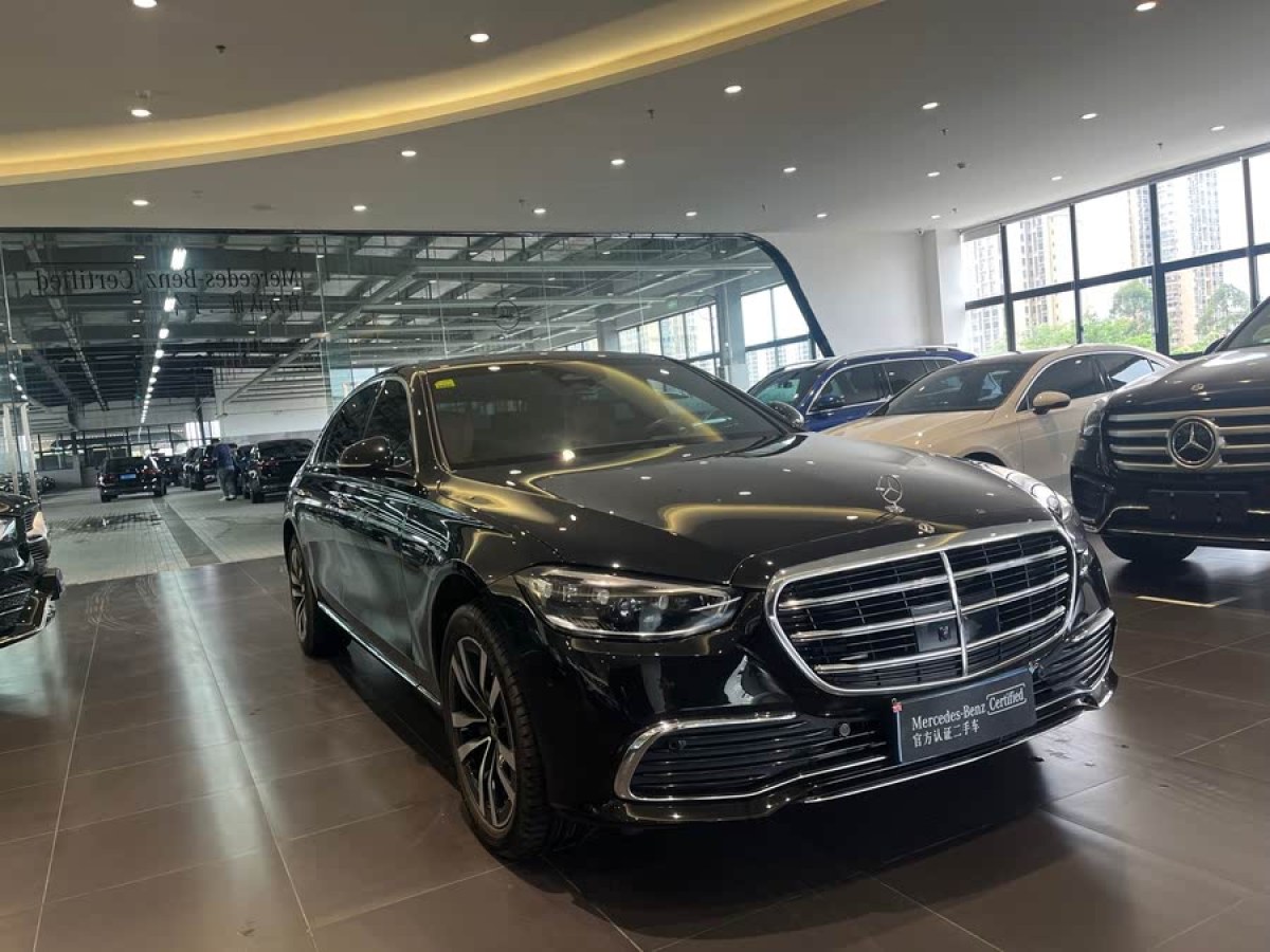 奔馳 奔馳S級  2022款 改款 S 400 L 豪華型圖片
