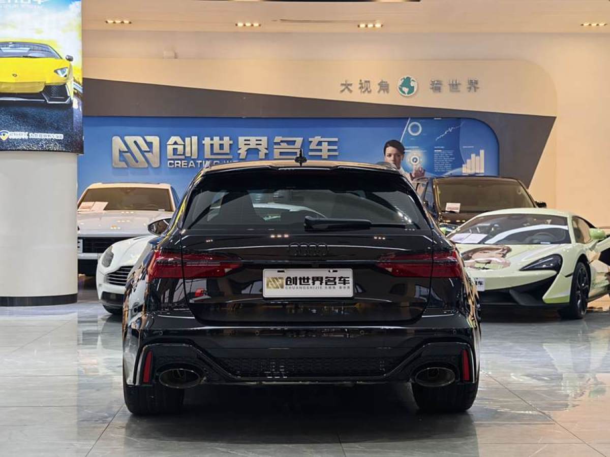 奧迪 奧迪RS 6  2024款 RS 6 4.0T Avant performance圖片