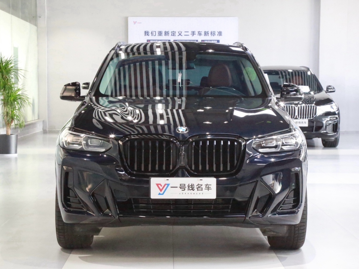 2022年3月寶馬 寶馬X3  2022款 xDrive30i 領(lǐng)先型 M曜夜套裝