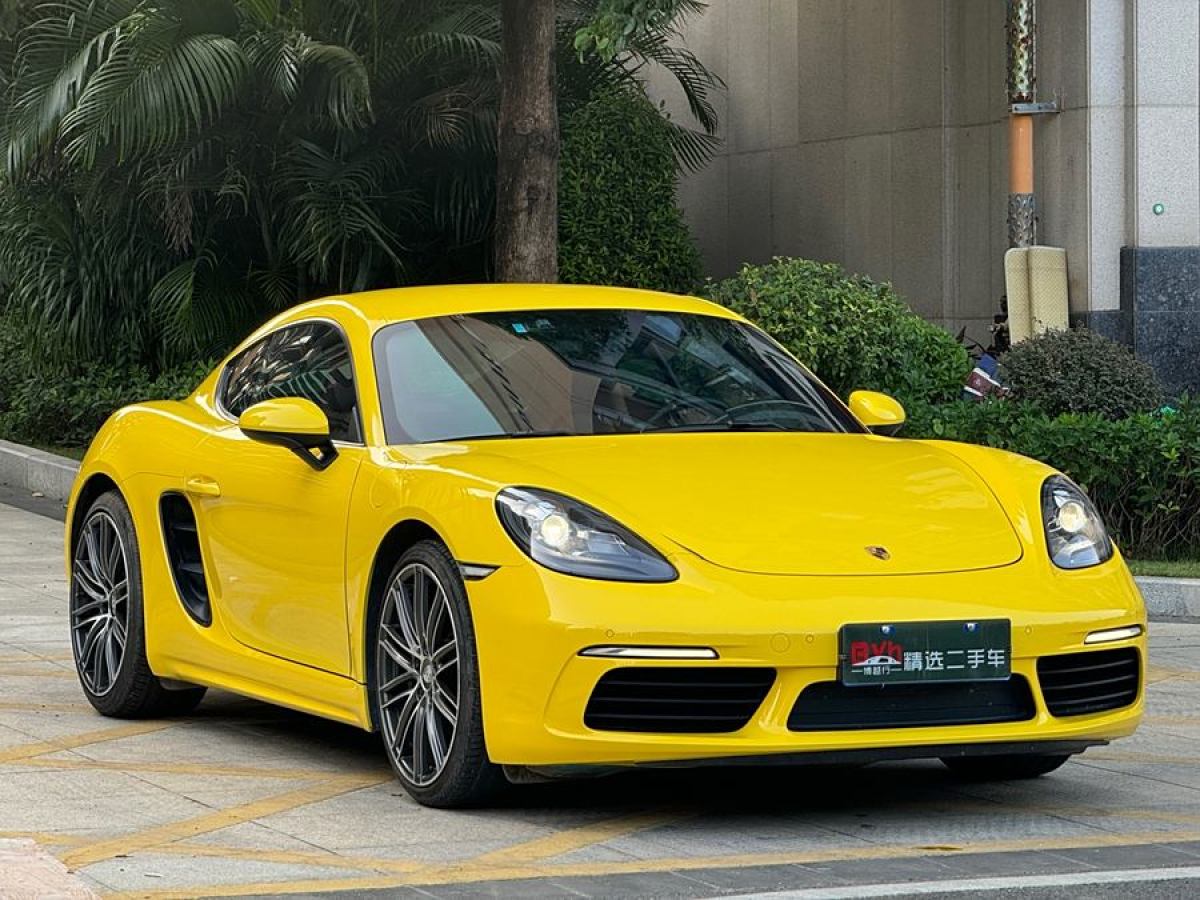 保時(shí)捷 718  2016款 Cayman 2.0T圖片