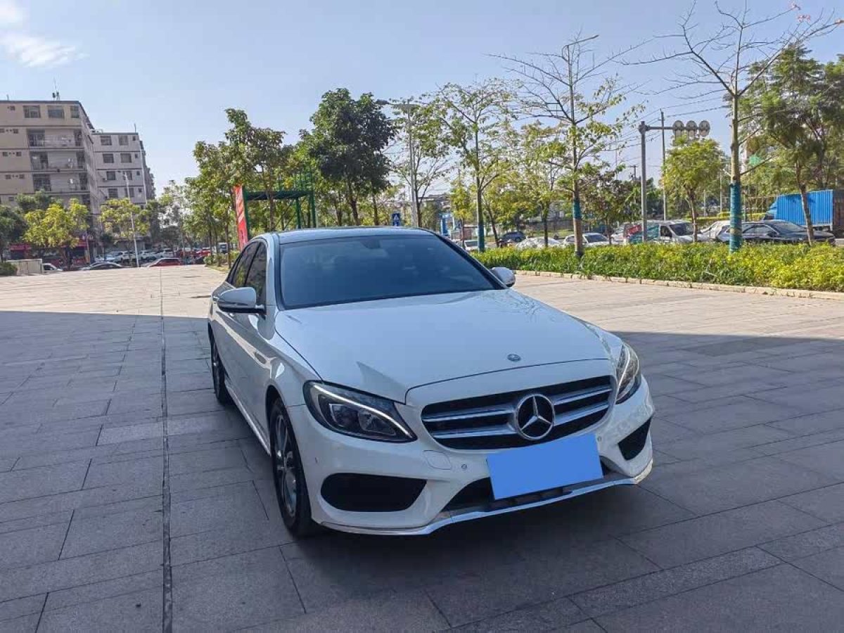 奔馳 奔馳C級  2015款 改款 C 200 L 運(yùn)動型圖片
