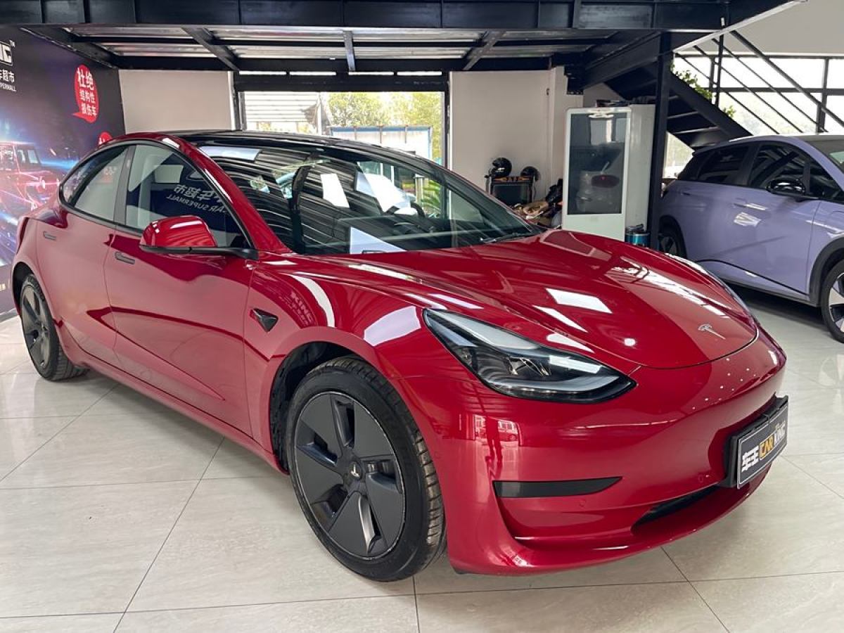 特斯拉 Model 3  2021款 改款 標準續(xù)航后驅升級版圖片