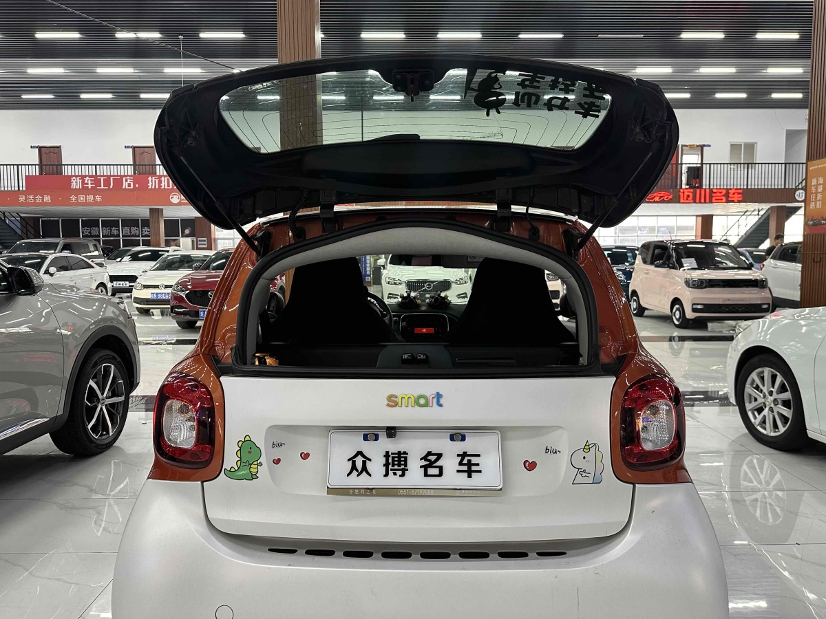 smart fortwo  2017款 1.0L 52千瓦魅蓝特别版图片