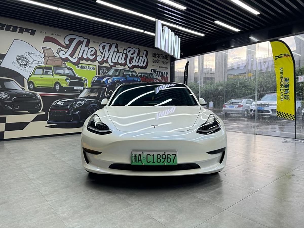 特斯拉 Model Y  2021款 改款 標(biāo)準(zhǔn)續(xù)航后驅(qū)升級版圖片