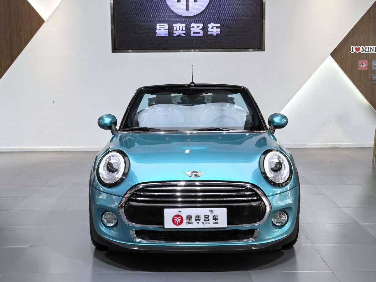 MINI MINI  2016款 1.5T COOPER CABRIO 加勒比藍(lán)限量版圖片