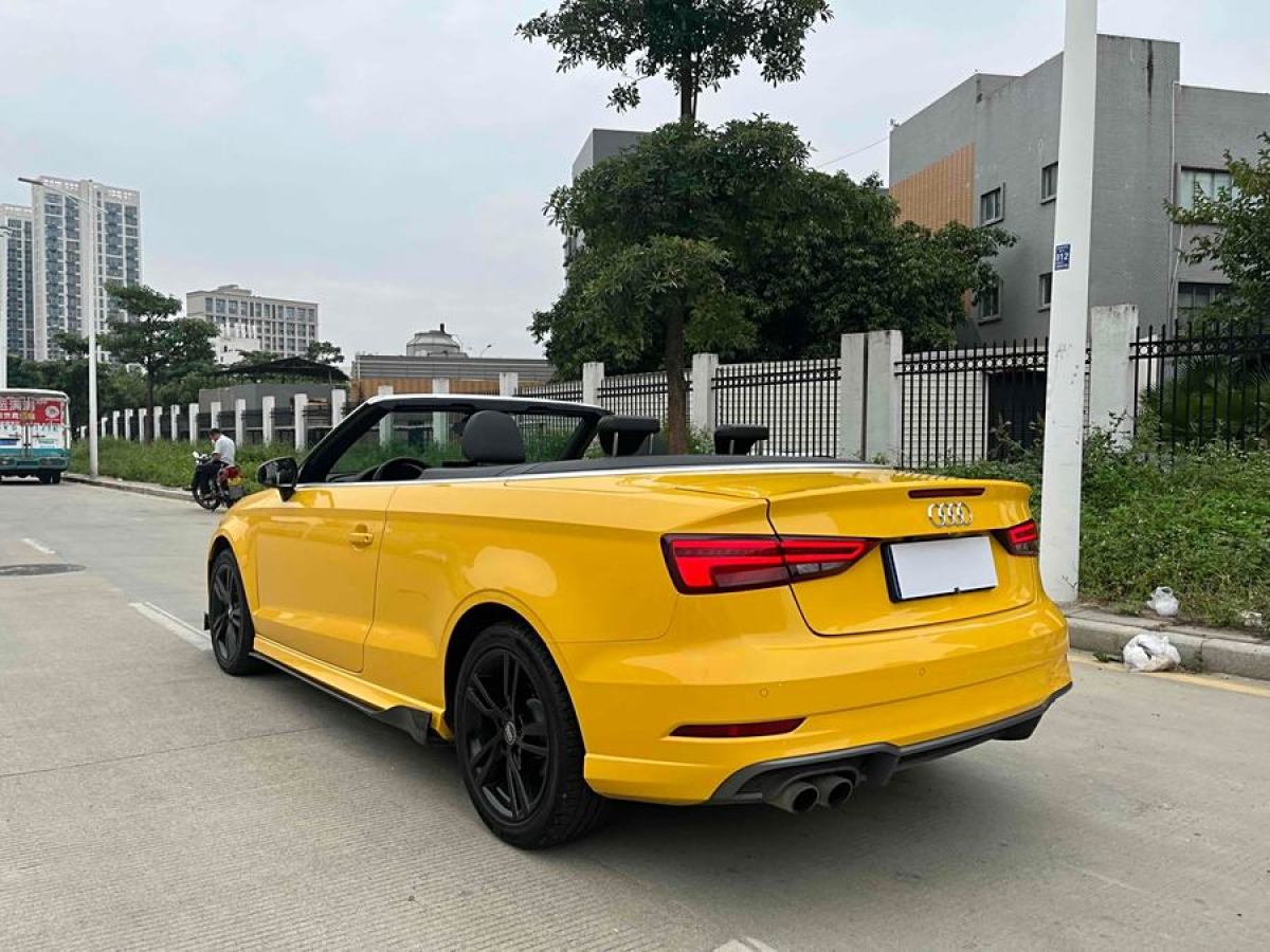 2018年6月奧迪 奧迪A3  2017款 Cabriolet 40 TFSI