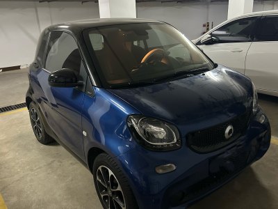 2017年3月 smart fortwo 1.0L 52千瓦硬頂激情版圖片