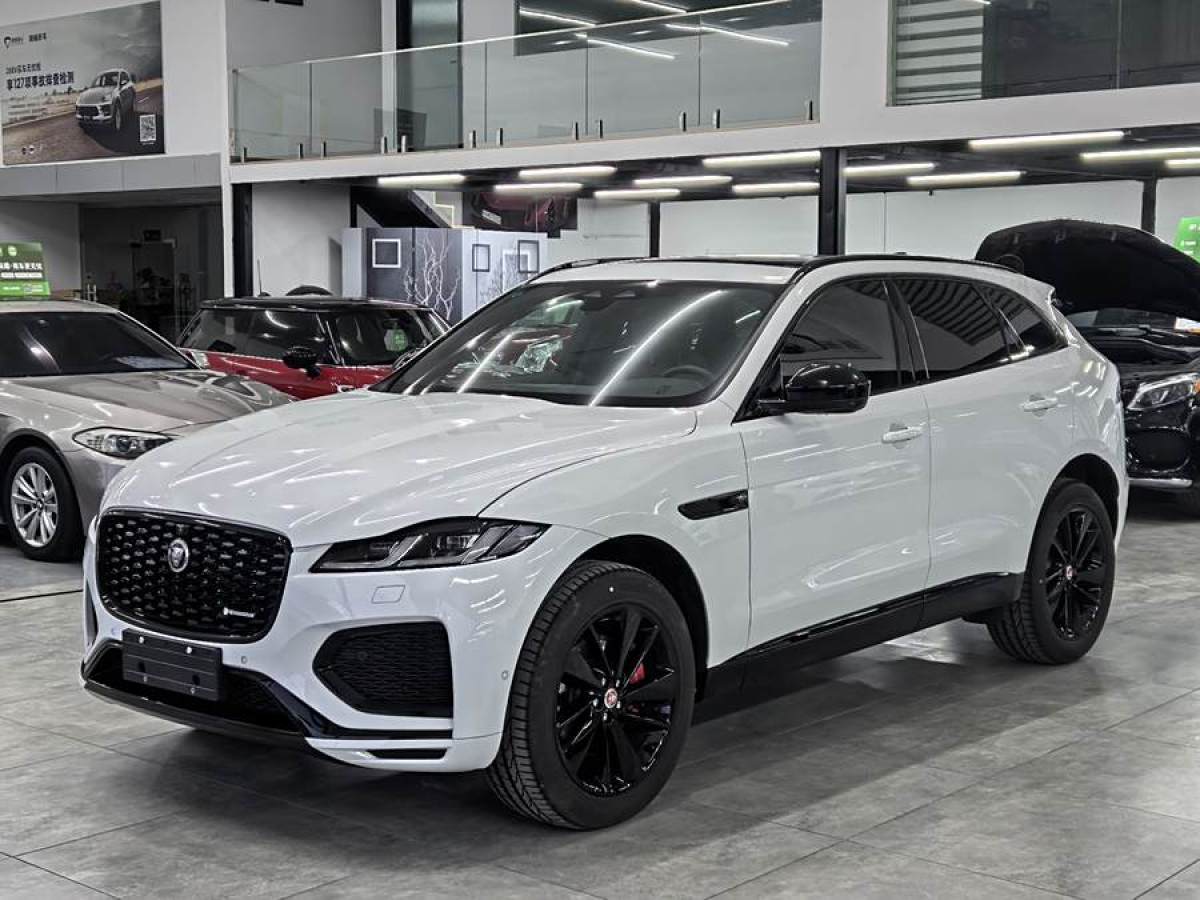 2023年1月捷豹 F-PACE  2022款 P250 R-Dynamic BLACK