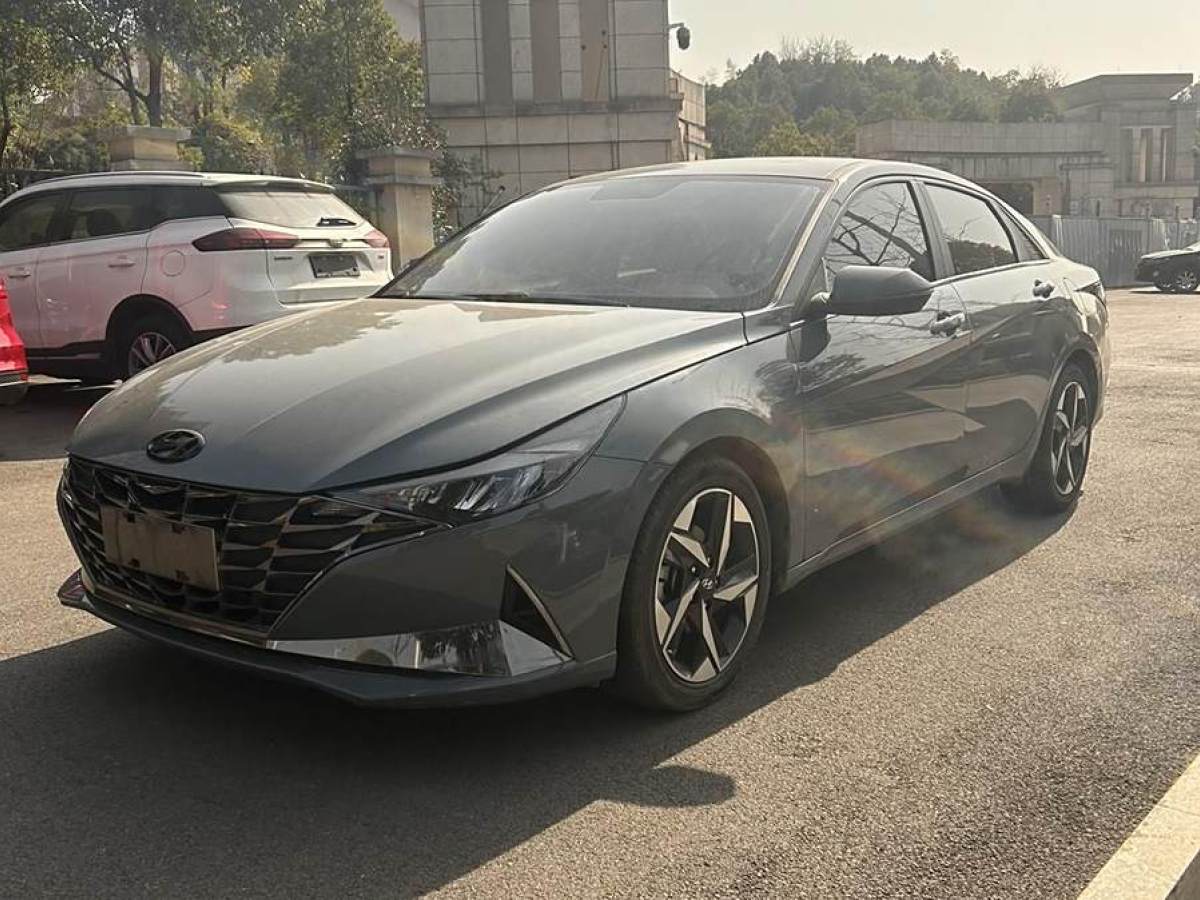 2021年8月現(xiàn)代 伊蘭特  2021款 1.5L GLX精英版