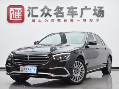 2021年8月 奔馳 奔馳E級(jí) 改款 E 300 L 時(shí)尚型圖片