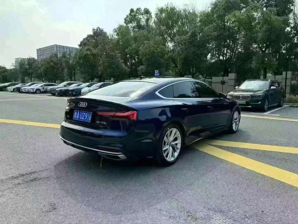 奧迪 奧迪A5  2021款 Sportback 40 TFSI 時(shí)尚致雅型圖片