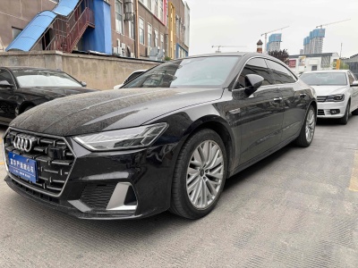 2024年2月 奧迪 奧迪A7L 45TFSI S-line 筑夢型 流晶套裝圖片