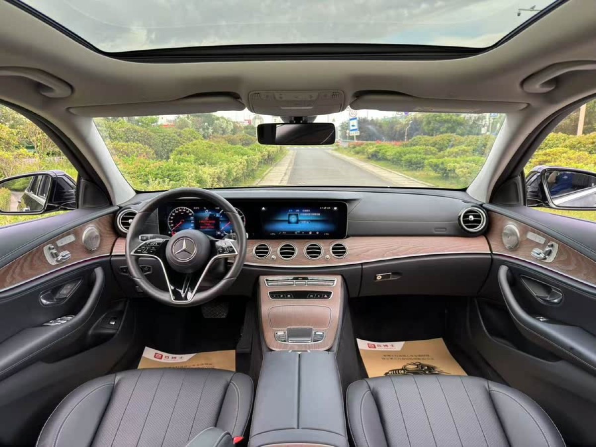 奔馳 奔馳E級  2021款 改款 E 300 L 時尚型圖片