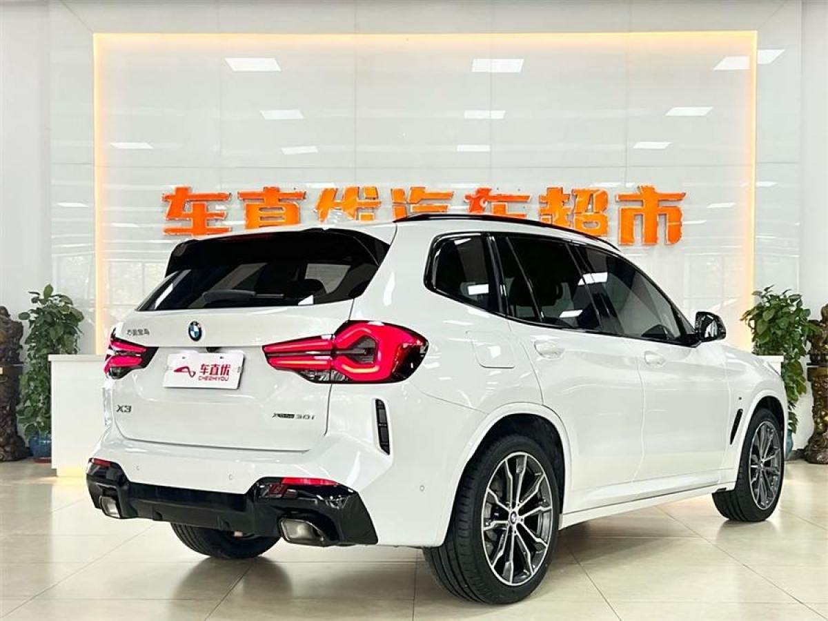 寶馬 寶馬X3  2023款 改款 xDrive30i 領(lǐng)先型 M曜夜套裝圖片