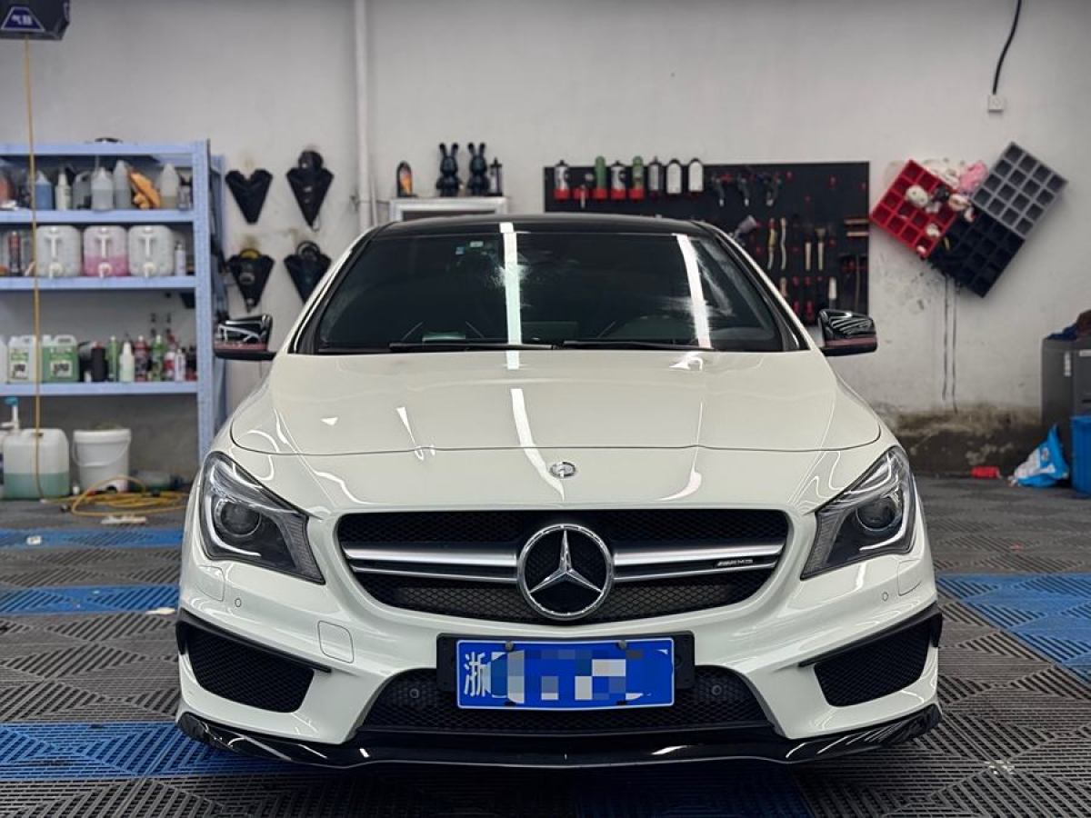 奔馳 奔馳CLA級AMG  2015款 AMG CLA 45 4MATIC圖片